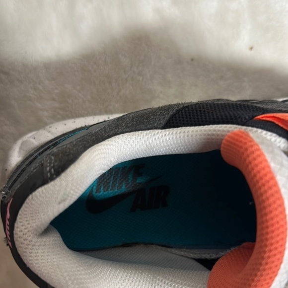 Nike Air Max Black and Orange Athletic Shoes main image 4